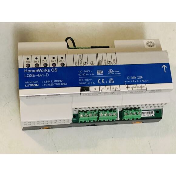 Lutron Homeworks QS Power Dimming Module LQSE-4A5-120-D Not Tested See Comment! - Picture 3 of 6